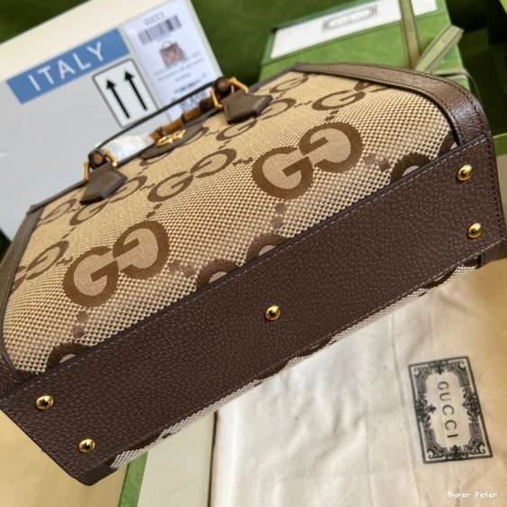 Hyper Peter with jumbo GG Diana tote small Gucci bag 0714